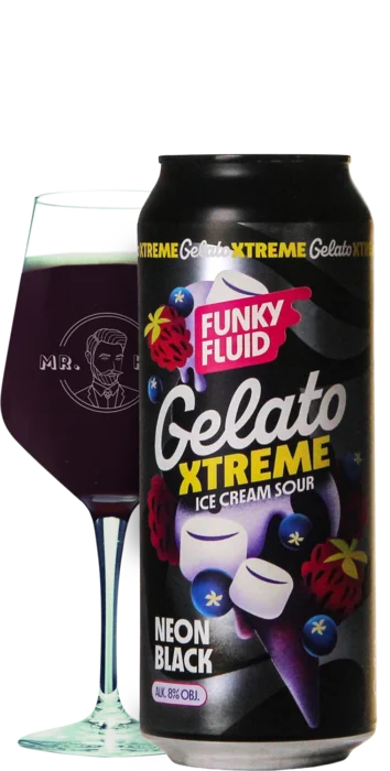 Funky Fluid Gelato XTREME: Neon Black
