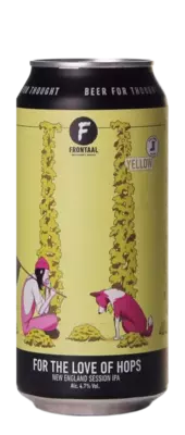Frontaal For The Love Of Hops Yellow