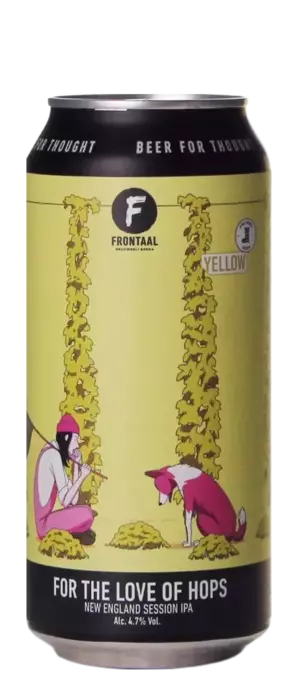 Frontaal For The Love Of Hops Yellow