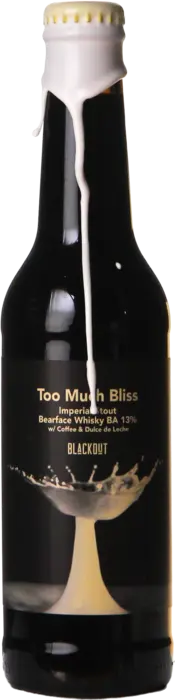 Blackout Brewing / Bere A La Cluj Bearface Whisky BA Too Much Bliss