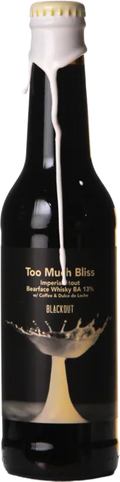 Blackout Brewing / Bere A La Cluj Bearface Whisky BA Too Much Bliss