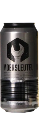 De Moersleutel Barcode Silver & Jet Black