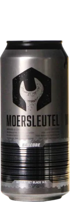 De Moersleutel Barcode Silver & Jet Black