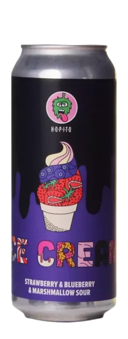 Hopito Ice Cream - Strawberry & Blueberry & Marshmallow