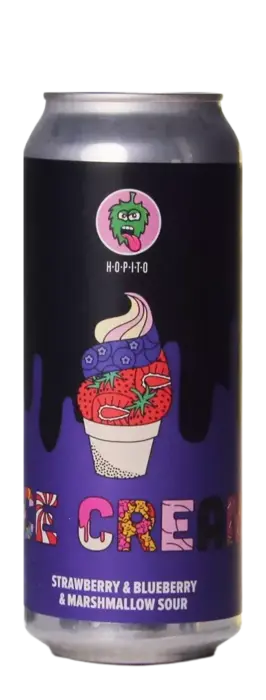 Hopito Ice Cream - Strawberry & Blueberry & Marshmallow