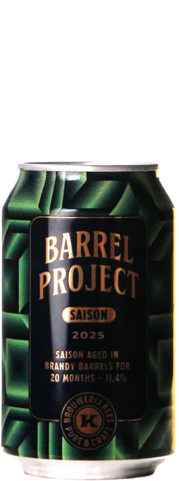 Kees Barrel Project 2025 Dark Saison Brandy BA