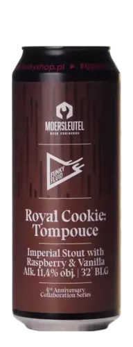 Funky Fluid / De Moersleutel Royal Cookie: Tompouce