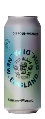 AleBrowar New England DDH DIPA Simcoe + Mosaic