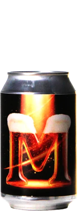 Bier mit dem Buchstaben M