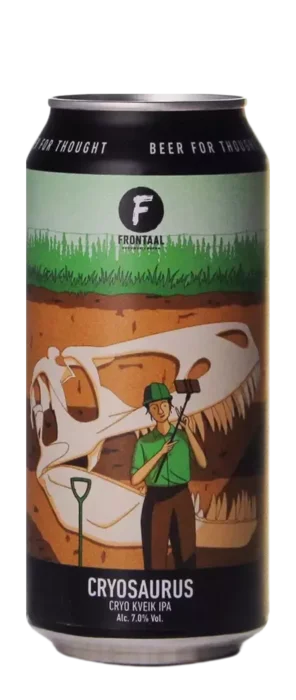 Frontaal Cryosaurus Kveik IPA