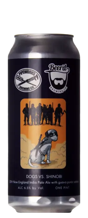 Beer'd Brewing Company Dogs vs. Shinobi
