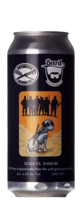 Beer'd Brewing Company Dogs vs. Shinobi