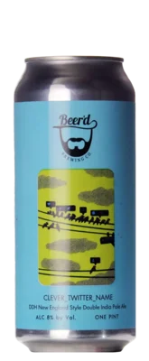 Beer'd Brewing Company Clever Twitter Name