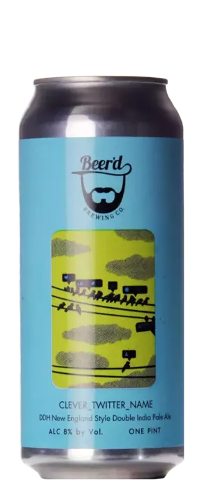 Beer'd Brewing Company Clever Twitter Name