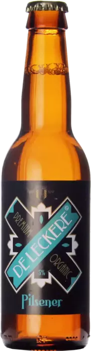 De Leckere Premium Organic Pilsener 33CL