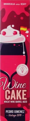 Brokreacja Wine Cake Wheat Wine Pedro Ximenez BA 2019