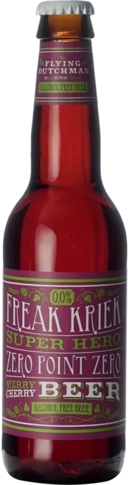 The Flying Dutchman Freak Kriek Super Hero Zero Point Zero Merry Cherry Beer 0.0% 33 Alcoholvrij Bier kopen