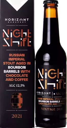 Horizont Night Shift Vintage 2021 RIS Aged In Bourbon Barrels With Chocolate & Coffee