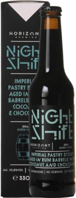 Horizont Night Shift Vintage 2025 / Imperial Pastry Stout Aged In Rum Barrels With Coconut & Chocolate