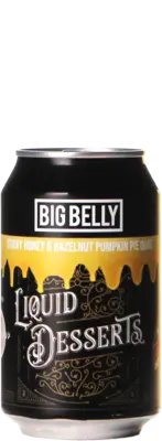Big Belly Liquid Desserts Sticky Honey Hazelnut Pumpkin Pie Quad
