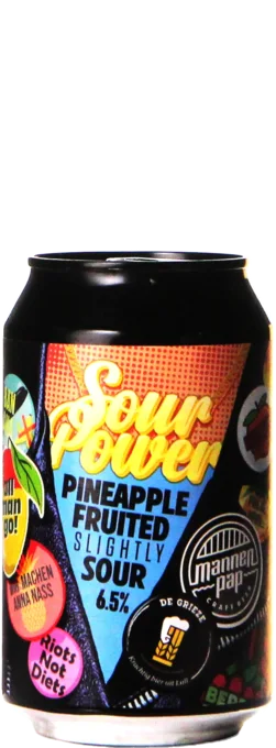 Mannenpap / De Grieze Sour Power Pineapple (Wir Machen Anna Nass)