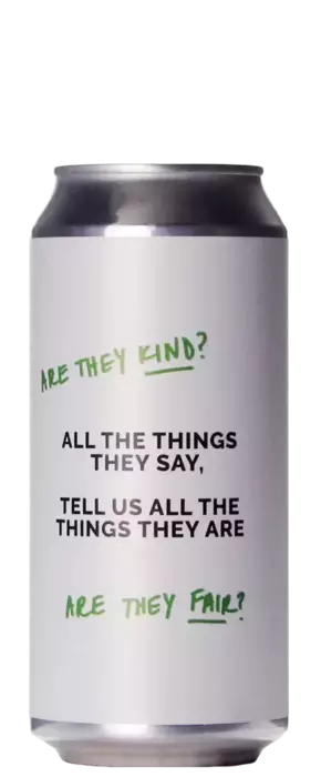 Cloudwater All the Things They Say, Tell Us All the Things They Are