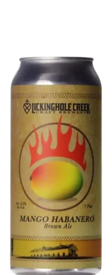 Lickinghole Creek Mango Habanero Brown Ale