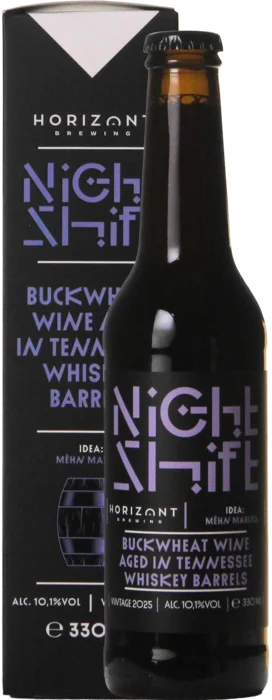 Horizont Night Shift Vintage 2025 / Buckwheat Wine Aged In Tennessee Whiskey Barrels