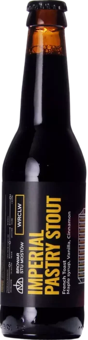 Browar Stu Mostow WRCLW Imperial Pastry Stout French Toast Maple Syrup Vanilla Cinnamon NITRO