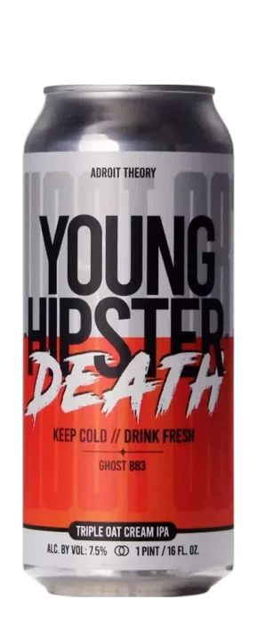 Adroit Theory Young Hipster Death (Ghost 883)
