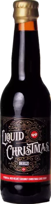 Big Belly Liquid Christmas Desserts 2YR B.A. Red Velvet Coconut Christmas Cake Quad