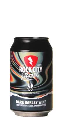 Rock City / Onder De Linden Dark Barleywine Oude Jenever Infused