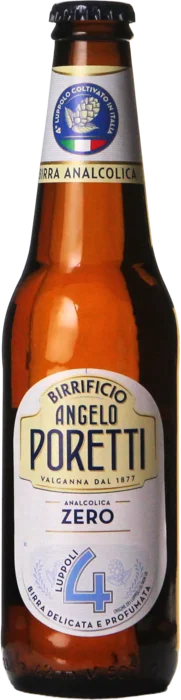 Birrificio Angelo Poretti 4 Luppoli Zero.Zero 33 Alcoholvrij Bier kopen