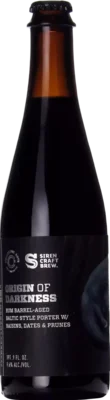 Collective Arts / Siren Origin Of Darkness Rum BA Baltic Porter With Raisins Dates and Prunes