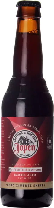 Jopen don't tRYE this @home 2019 PX Sherry BA