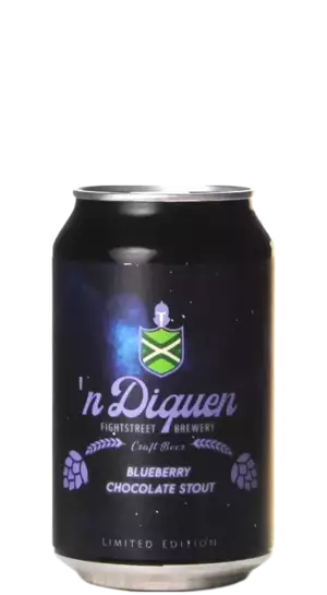 Fightstreet 'n Diquen Blueberry Chocolate Stout