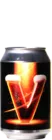 Bier mit dem Buchstaben V