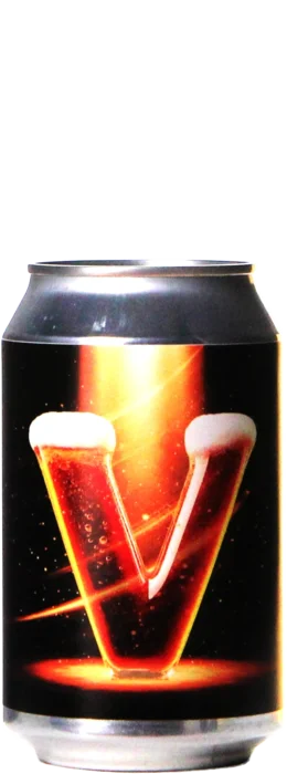 Bier mit dem Buchstaben V