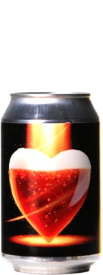 Bier mit dem Buchstaben Herzchen