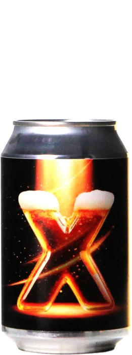 Bier mit dem Buchstaben X