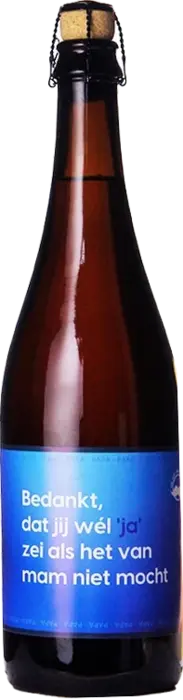 Danke, dass du Ja gesagt hast, als meine Mutter mich nicht gelassen hat Tripel 75cl