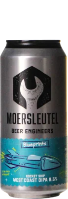 De Moersleutel Blueprints: Rocket Ship 44 IPA Bier kopen