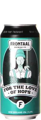 Frontaal For The Love Of Hops Turquoise