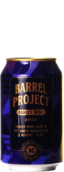 Kees Barrel Project 2024 Barley Wine Aged In Anker Barrels