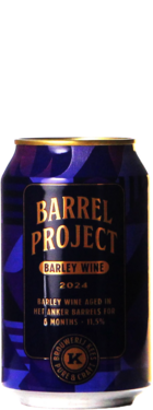 Kees Barrel Project 2024 Barley Wine Aged In Anker Barrels