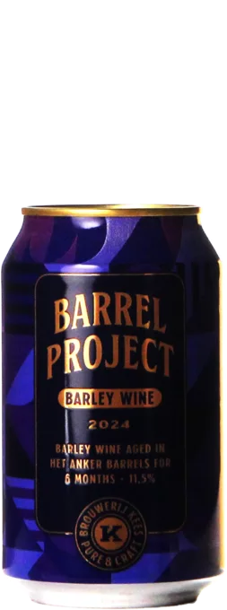 Kees Barrel Project 2024 Barley Wine Aged In Anker Barrels