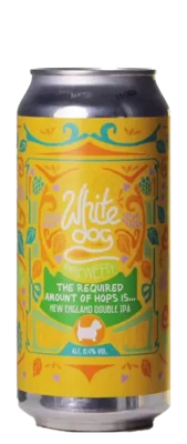 White Dog The Required Amount of Hops Is...