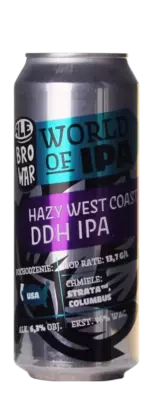 AleBrowar World Of IPA Hazy West Coast DDH IPA