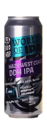 AleBrowar World Of IPA Hazy West Coast DDH IPA