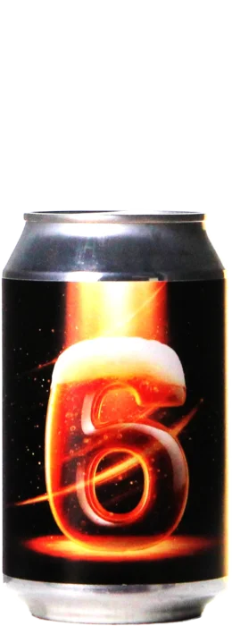 Bier mit der Zahl 6